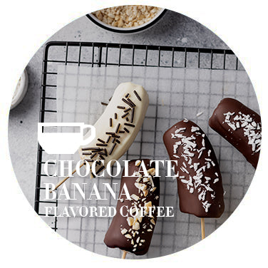 Chocolate Banana Flavored Coffee Beans