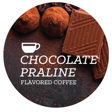 best chocolate praline flavored coffee beans