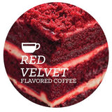 Purchase red valvet flavored coffee beans