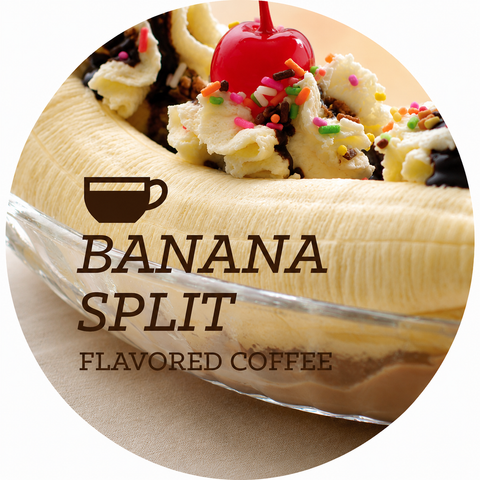 Banana Split Flavored Coffee Beans
