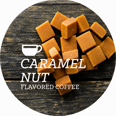Caramel Nut Flavored Coffee Beans