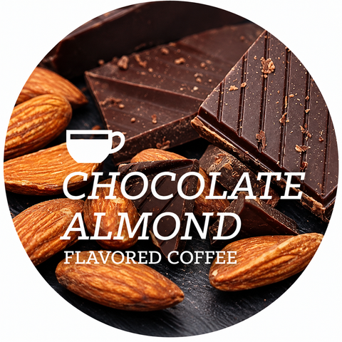 Chocolate Almond Flavored Coffee Beans