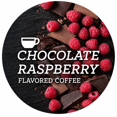 Chocolate Raspberry Flavored Coffee Beans