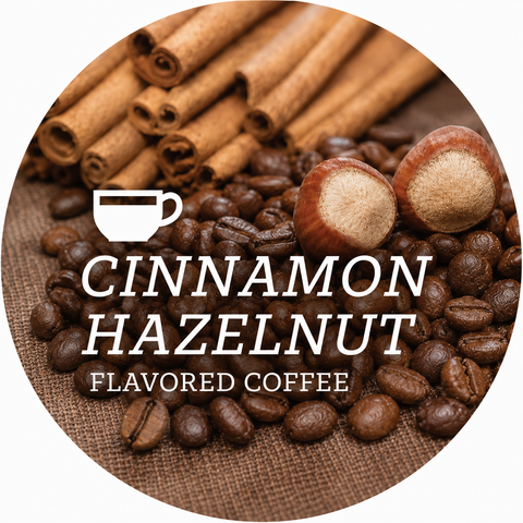 Cinnamon Hazelnut Flavored Coffee Beans