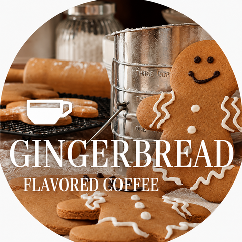 Gingerbread Flavored Coffee Beans