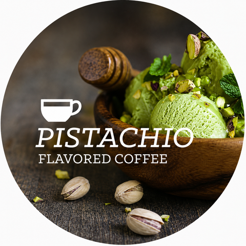 Pistachio Flavored Coffee Beans