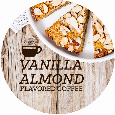 Vanilla Almond Flavored Coffee Beans