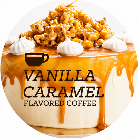 Vanilla Caramel Flavored Coffee Beans