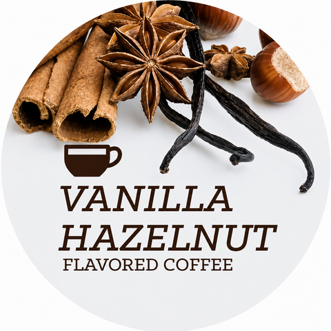 Vanilla Hazelnut Flavored Coffee Beans