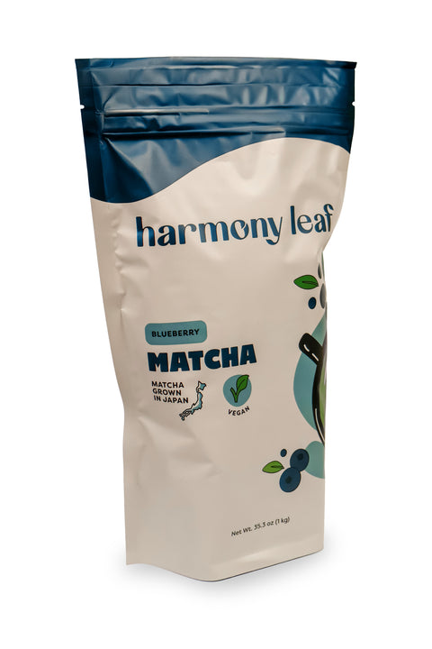 Harmony Leaf Blueberry Matcha