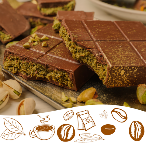 Dubai Chocolate Flavored Coffee