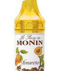 Monin® Syrups - Amaretto - Case of 6/750 mL - Bulk Coffee Beans