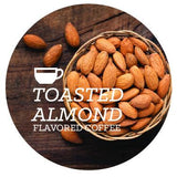 Purchase Toasted Almond Flavored Coffee Beans Online Low Price