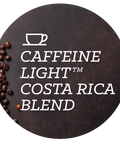 caffeine light costa rica coffee beans