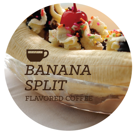 buy Banana Split Flavored Coffee Beans online