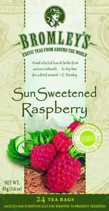 Sun Sweetened Raspberry Tea