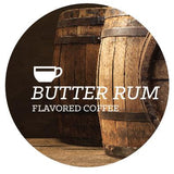 Butter Rum Flavored Coffee Beans