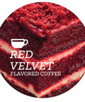Purchase red valvet flavored coffee beans