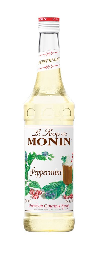 Monin® Syrups - Peppermint - Case of 6/750 mL - Bulk Coffee Beans
