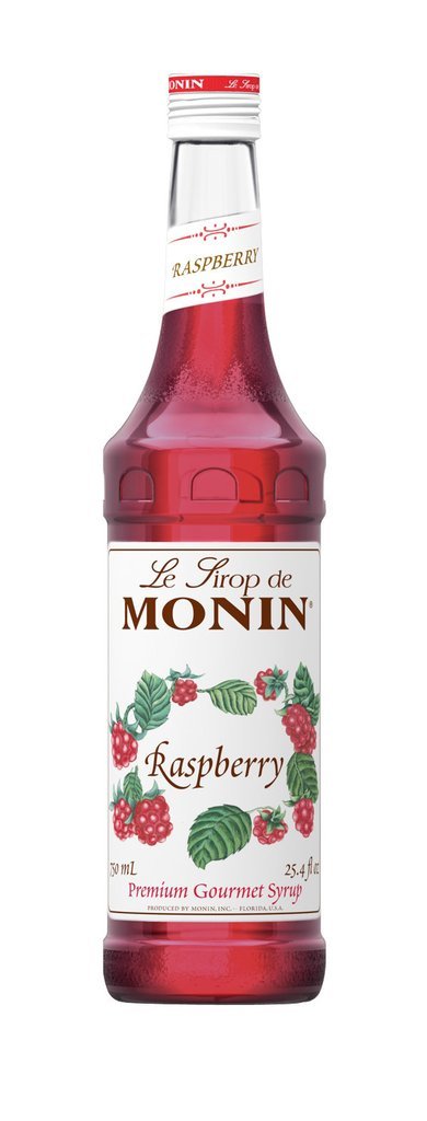 Monin® Syrups - Raspberry - Case of 6/750 mL - Bulk Coffee Beans